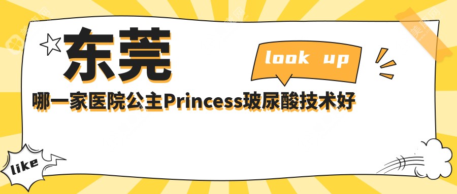 东莞哪一家医院公主Princess玻尿酸技术好