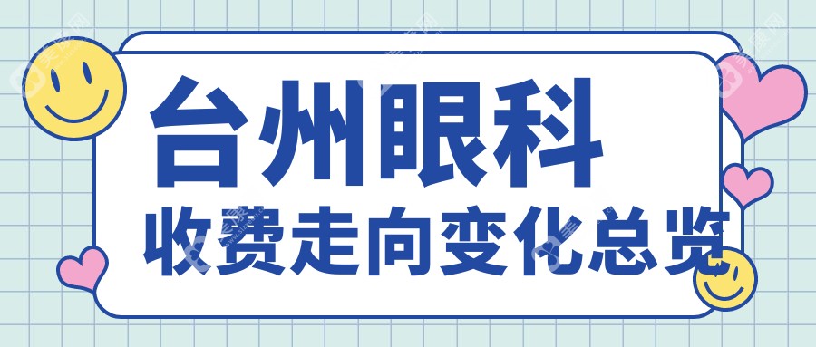 台州眼科收费走向变化总览