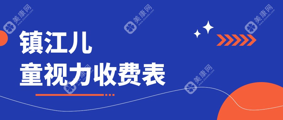 镇江儿童视力价格表:1799-7550元