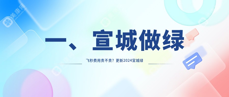 宣城绿飞秒费用:起价16189元起,在线预约医生