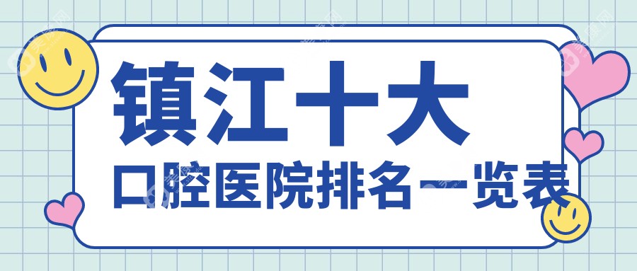 镇江十大口腔医院排名一览表(种植牙首推)镇江维乐口腔有多位实力大拿医生