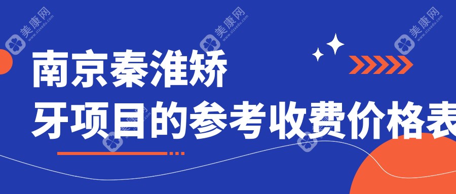 南京秦淮区矫牙费用全解析，专业矫牙服务仅需3000元起，透明收费标准！