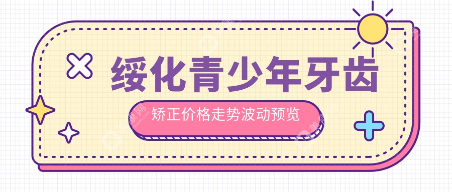 绥化青少年牙齿矫正价格走势波动预览