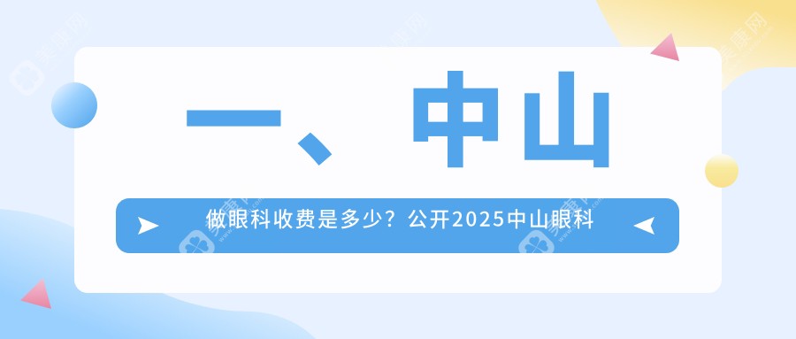 中山眼科手术收费标准全解析，附详细价格表及医院地址指南