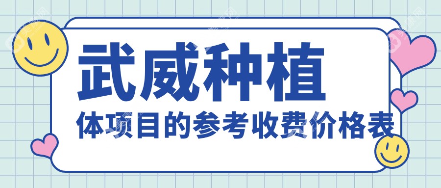 甘肃武威种植体价格全解析，惠诺与威利氏口腔诊所费用一览