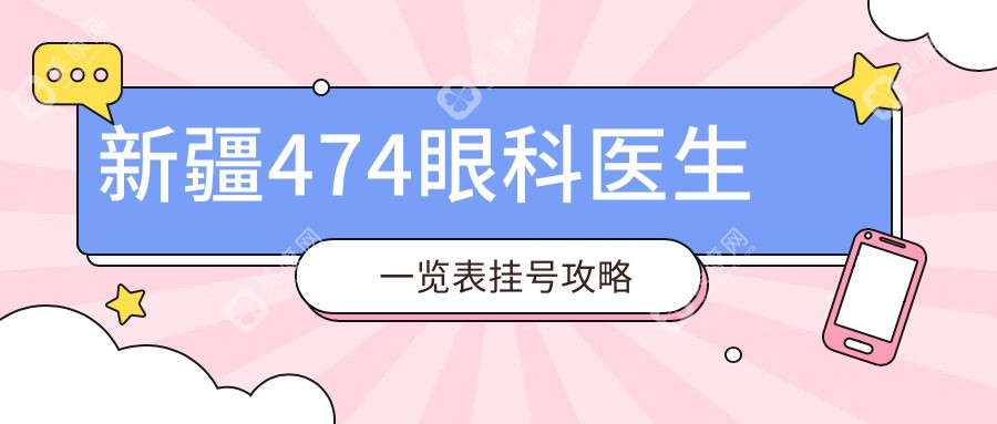 新疆474眼科医生一览表挂号攻略