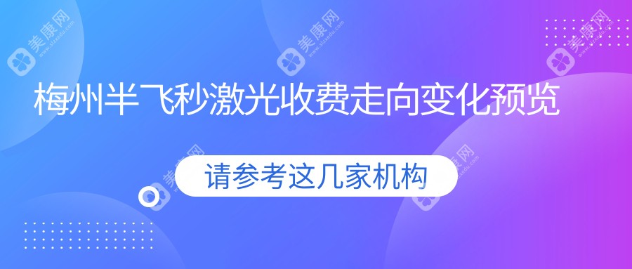 梅州半飞秒激光收费走向变化预览