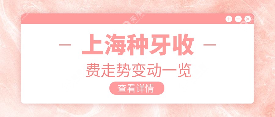 上海種牙收費(fèi)走勢變動一覽