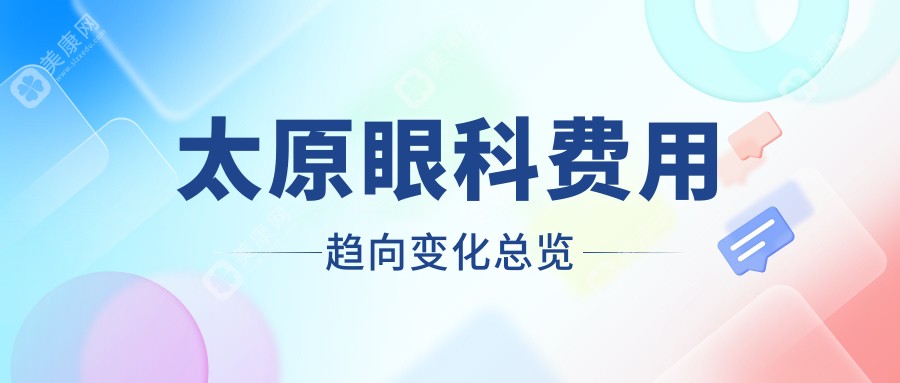 太原眼科费用趋向变化总览