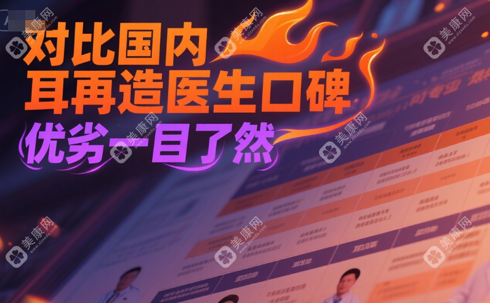 國內(nèi)耳再造醫(yī)生前20名患者滿意度