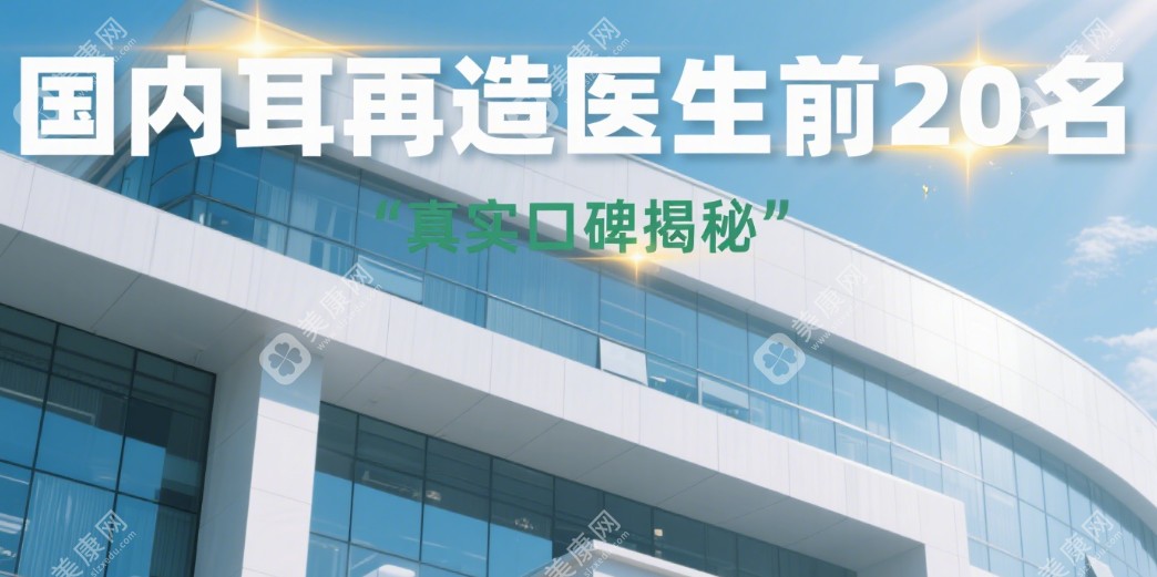 国内耳再造医生前20名真实口碑调查：这些医生的患者满意度超95%