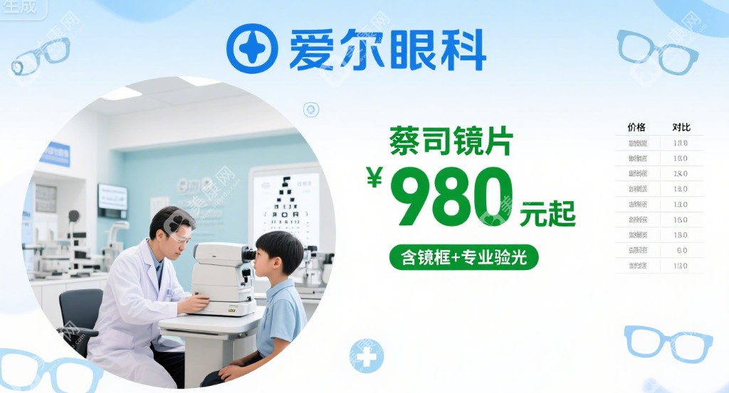 爱尔眼科配近视眼镜价格贵吗