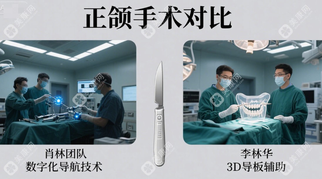 重庆肖林和成都李继华哪个做正颌好