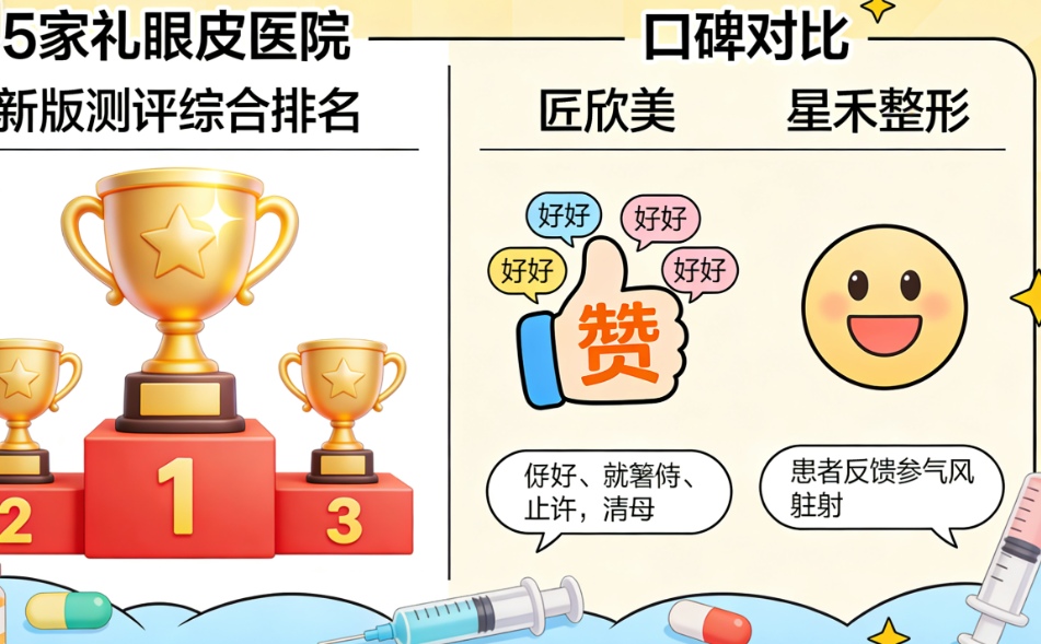 寬甸哪里可以做雙眼皮？5家私立醫(yī)院新版測評，匠欣美和星禾整形口碑不錯(cuò)！